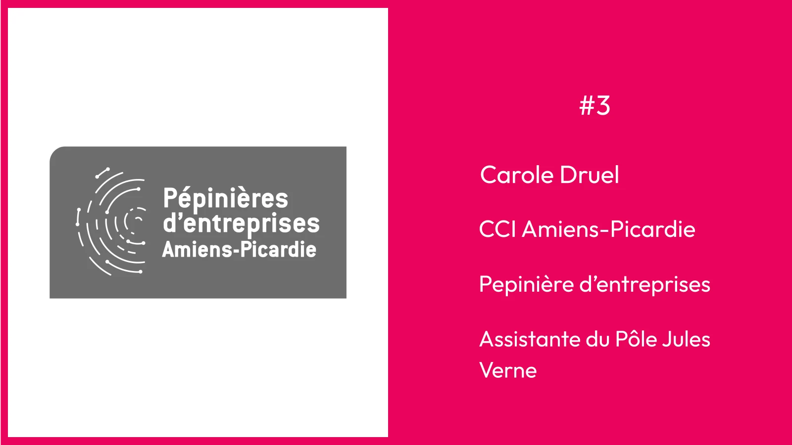 Les interviews d'Horace #3 : Les pépinières d'entreprise de la CCI Amiens - Picardie