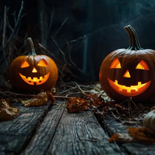 Photocall sur le thème d'Halloween