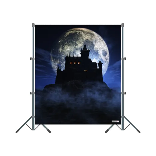 Photocall sur le thème d'Halloween